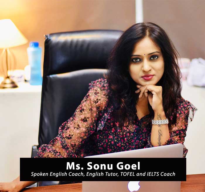 sonu goel best spoken english coach and english tutor in Delhi